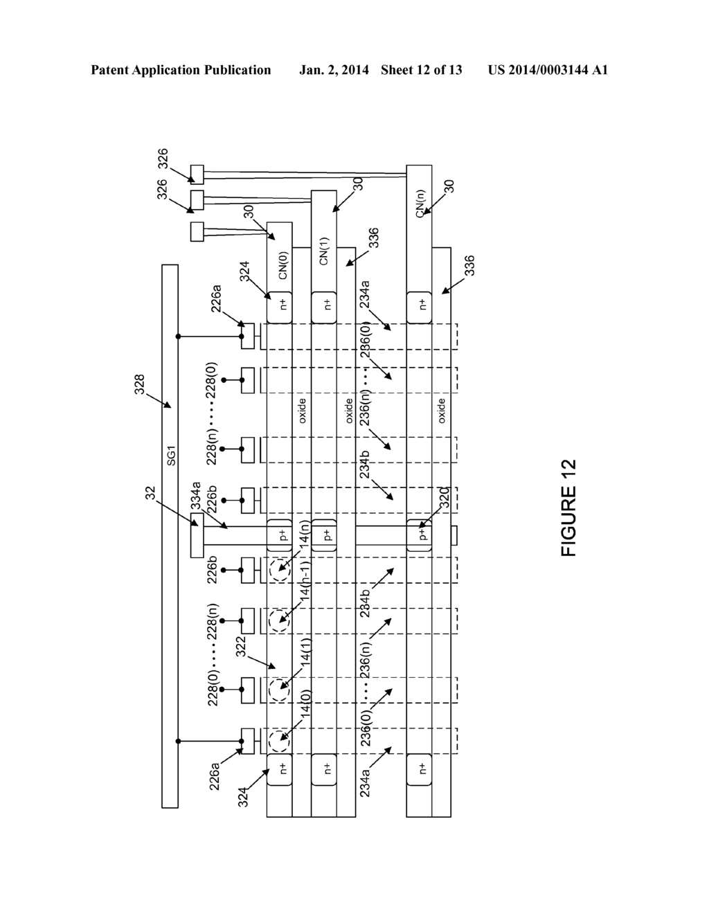 TECHNIQUES FOR PROVIDING A SEMICONDUCTOR MEMORY DEVICE - diagram, schematic, and image 13