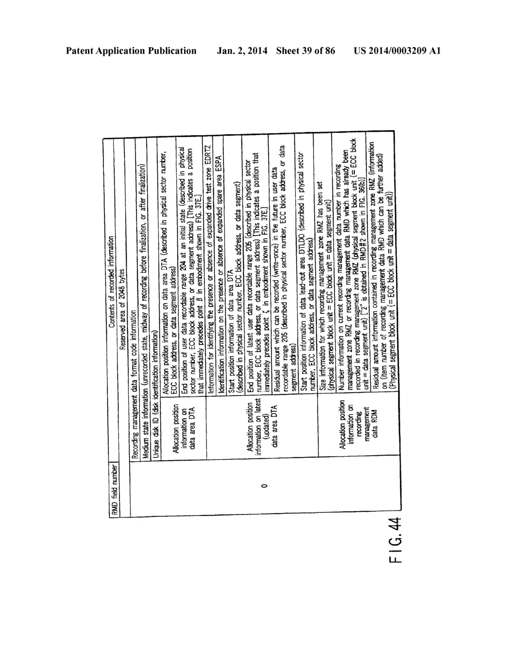 INFORMATION STORAGE MEDIUM, REPRODUCING METHOD, AND RECORDING METHOD - diagram, schematic, and image 40