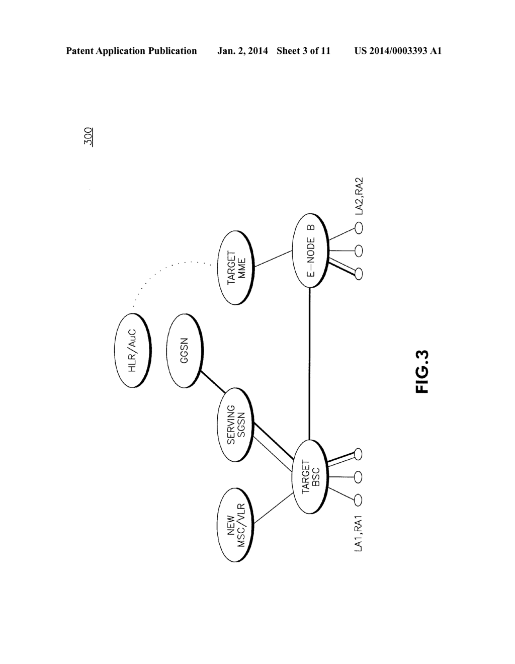 METHOD AND APPARATUS FOR SUPPORTING HANDOFF FROM GPRS/GERAN TO LTE EUTRAN - diagram, schematic, and image 04