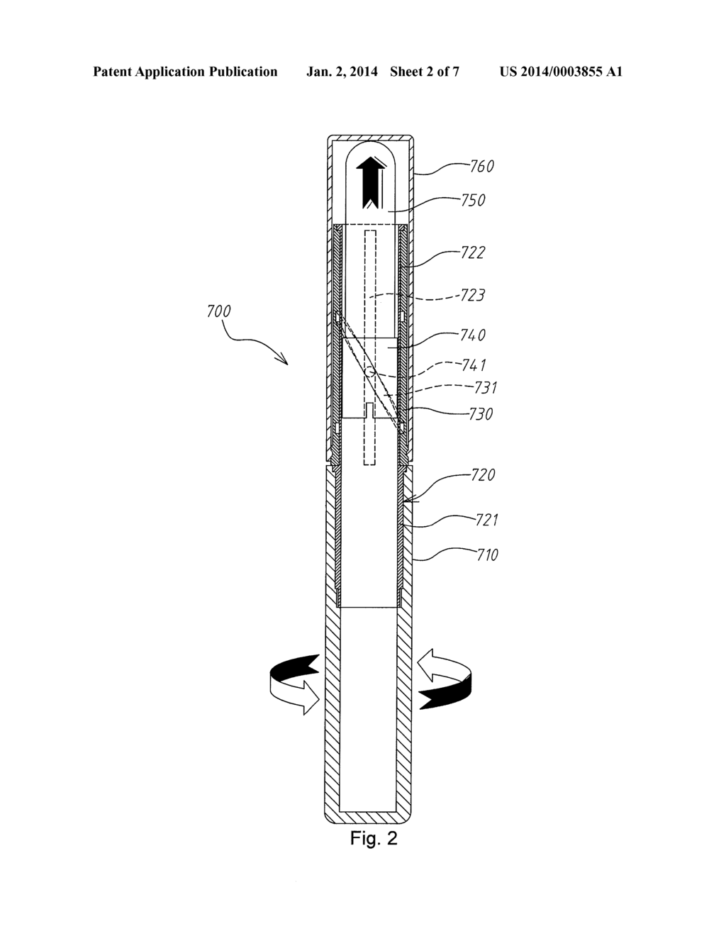 RETRACTABLE WRITING AND ERASING PIECE AGAINST SLIDING BACK - diagram, schematic, and image 03