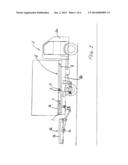 MOTOR VEHICLE WITH ACTUATED BATTERY EXCHANGE AND A ROLLER BEARING     U-PROFILE TEFLON COATED GUIDE diagram and image