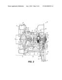 BEARING SUPPORT FOR A TURBOCHARGER diagram and image