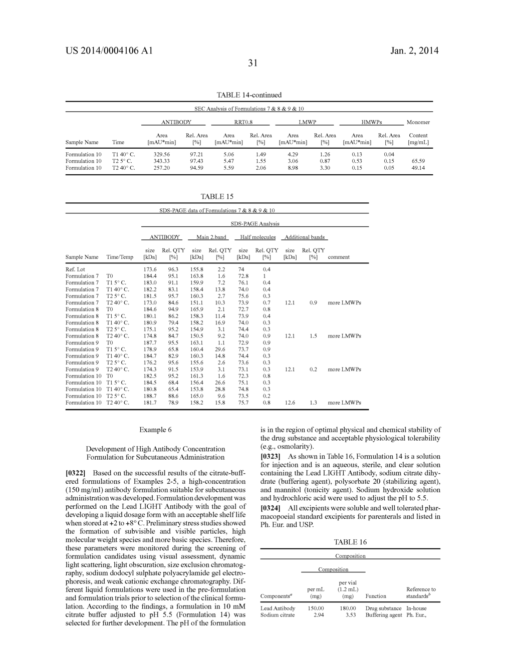 STABLE IGG4 BASED BINDING AGENT FORMULATIONS - diagram, schematic, and image 55