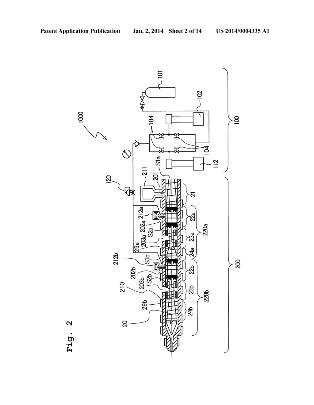 METHOD FOR PRODUCING MOLDED PRODUCT, METHOD FOR PRODUCING MOLDED PRODUCT     HAVING PLATING FILM, METHOD FOR PRODUCING RESIN PELLET, FOAM MOLDED     PRODUCT HAVING PLATING FILM, FOAM INJECTION MOLDING METHOD, NOZZLE UNIT,     AND INJECTION MOLDING APPARATUS - diagram, schematic, and image 03