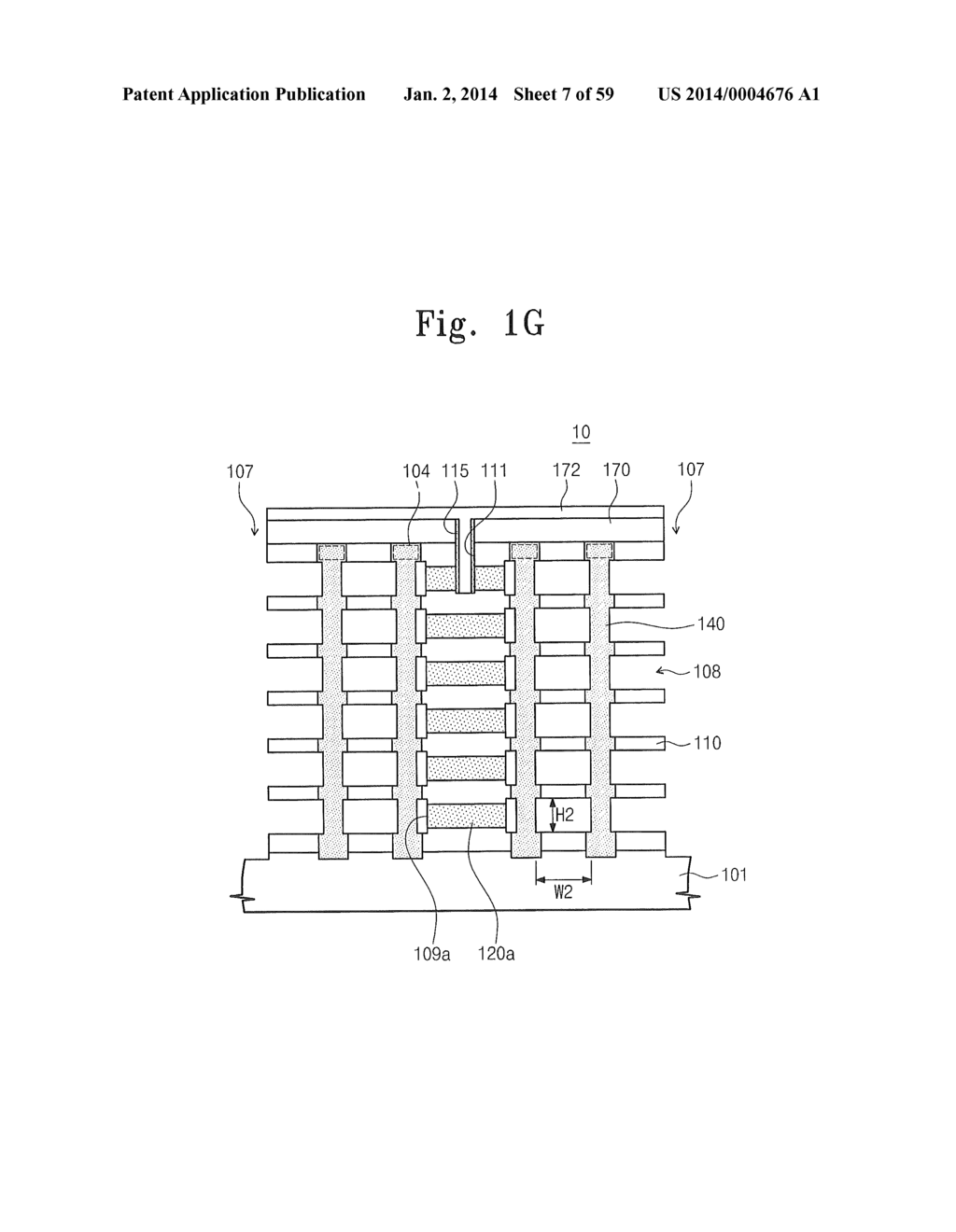 VERTICAL CHANNEL MEMORY DEVICES WITH NONUNIFORM GATE ELECTRODES AND     METHODS OF FABRICATING THE SAME - diagram, schematic, and image 08