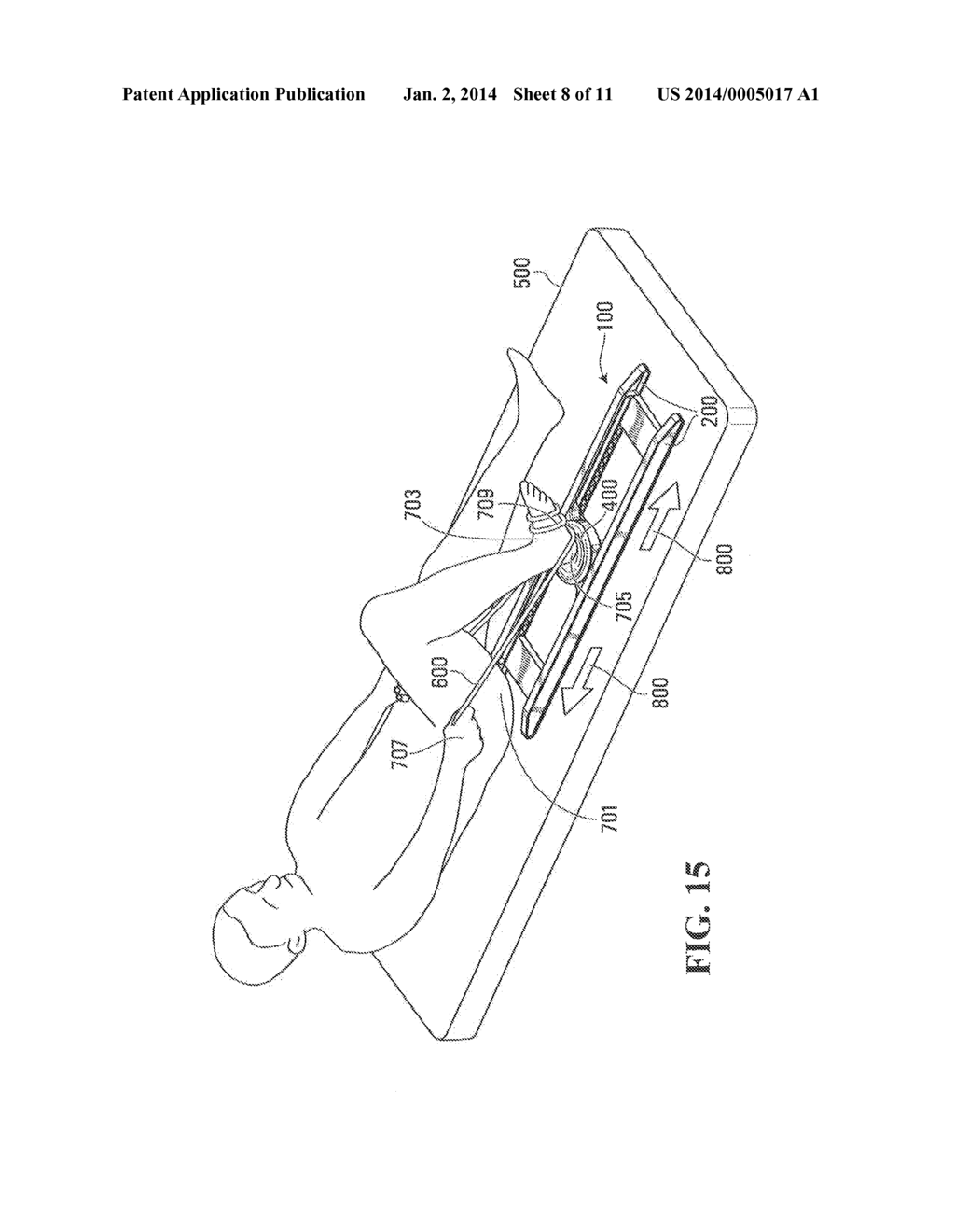 EXERCISE DEVICE AND METHOD OF USING THE SAME - diagram, schematic, and image 09