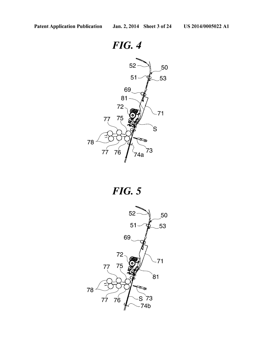 SHEET PROCESSING APPARATUS CAPABLE OF CREATING FOLD SECTION, METHOD OF     CONTROLLING THE SAME, AND STORAGE MEDIUM - diagram, schematic, and image 04