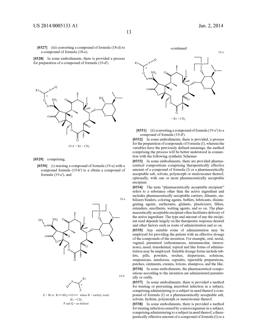 KETOLIDE COMPOUNDS - diagram, schematic, and image 14