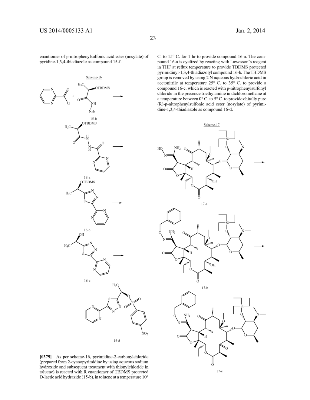 KETOLIDE COMPOUNDS - diagram, schematic, and image 24