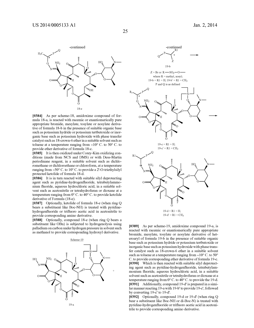 KETOLIDE COMPOUNDS - diagram, schematic, and image 26