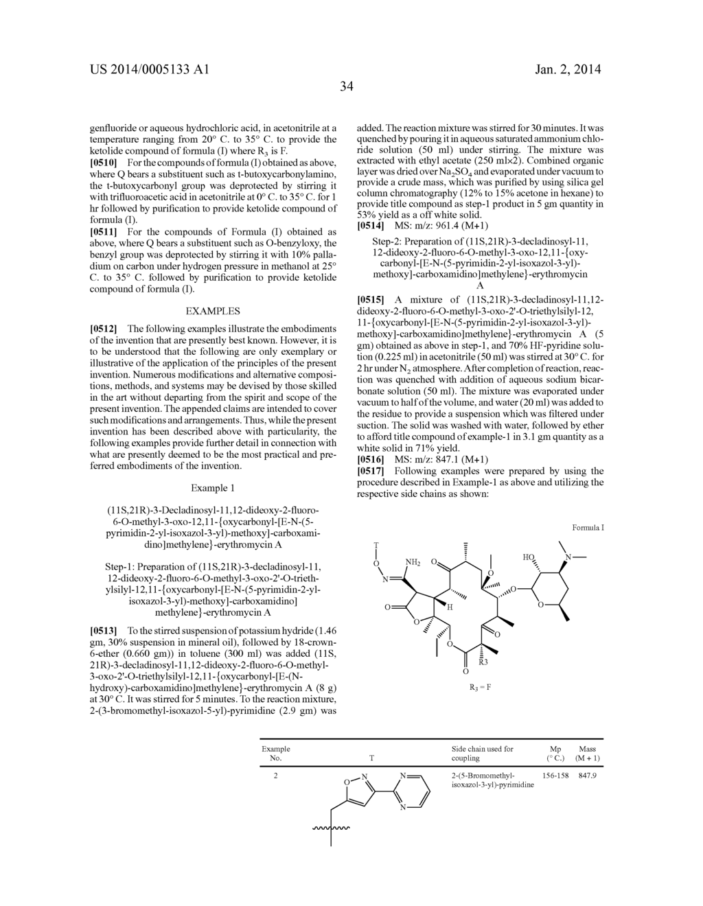 KETOLIDE COMPOUNDS - diagram, schematic, and image 35