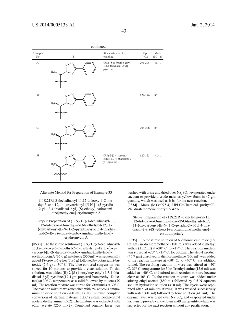 KETOLIDE COMPOUNDS - diagram, schematic, and image 44