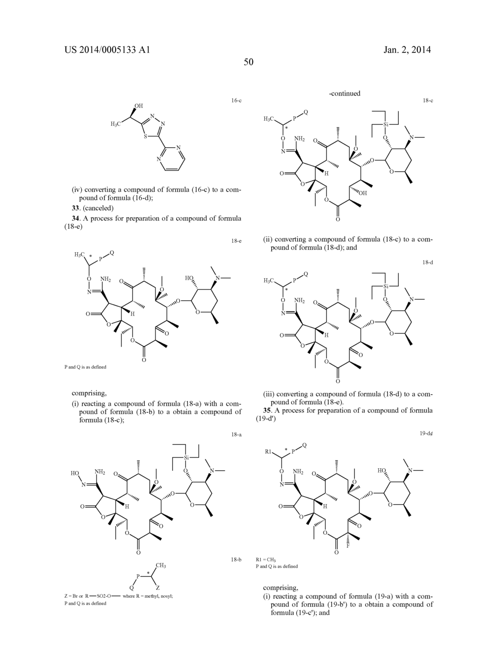 KETOLIDE COMPOUNDS - diagram, schematic, and image 51