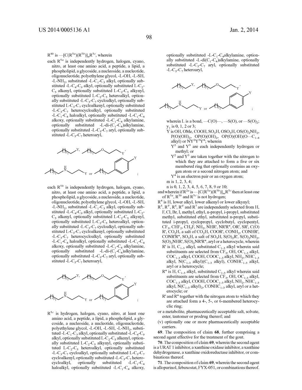NOVEL COMPOUNDS AND COMPOSITIONS AND METHODS OF USE - diagram, schematic, and image 105