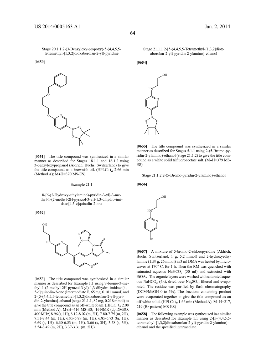 1H-IMIDAZO[4,5-C]QUINOLINONE DERIVATIVES - diagram, schematic, and image 65