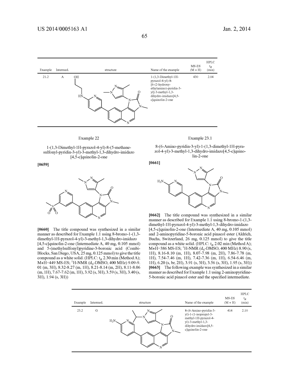 1H-IMIDAZO[4,5-C]QUINOLINONE DERIVATIVES - diagram, schematic, and image 66