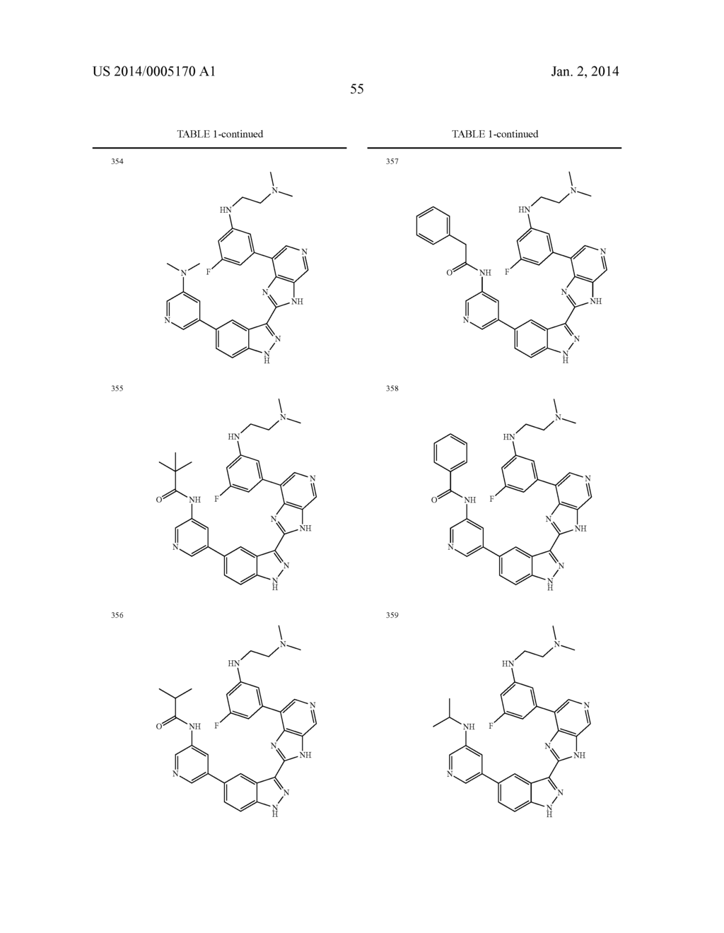 INDAZOLE INHIBITORS OF THE WNT SIGNAL PATHWAY AND THERAPEUTIC USES THEREOF - diagram, schematic, and image 56