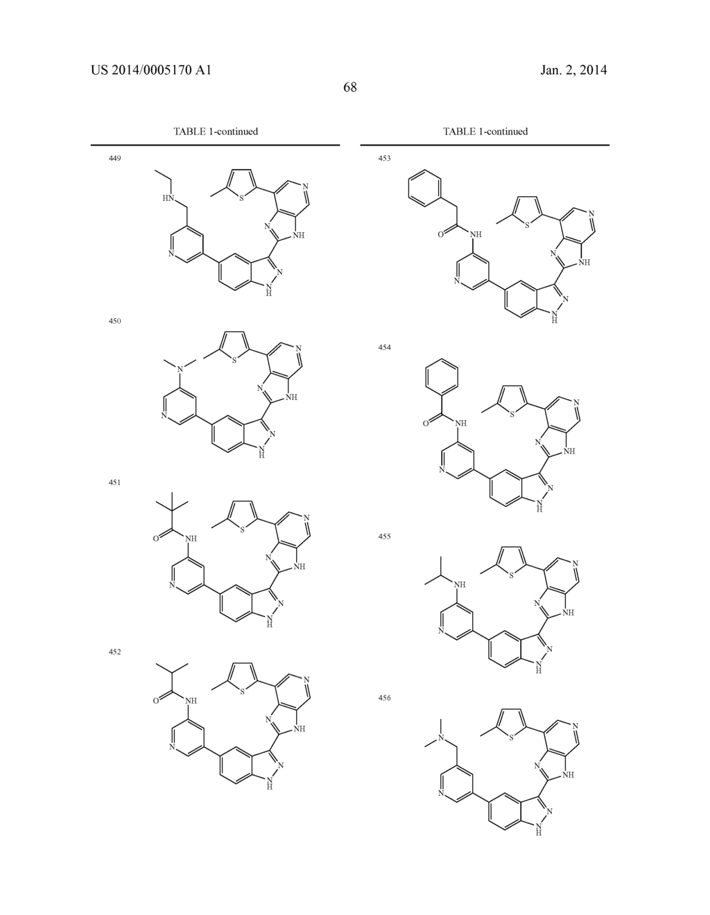 INDAZOLE INHIBITORS OF THE WNT SIGNAL PATHWAY AND THERAPEUTIC USES THEREOF - diagram, schematic, and image 69