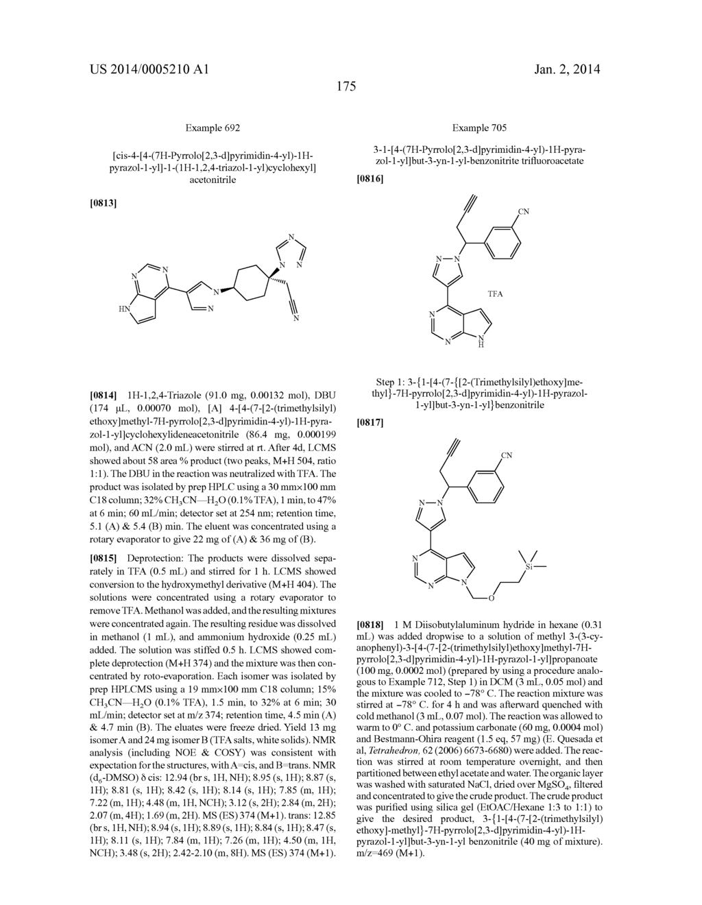 Heteroaryl Substituted Pyrrolo[2,3-B] Pyridines And Pyrrolo[2,3-B]     Pyrimidines  As Janus Kinase Inhibitors - diagram, schematic, and image 176