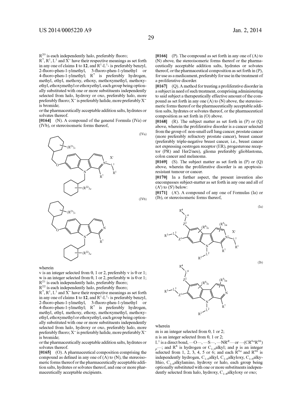 BETA CARBOLINE DERIVATIVES USEFUL IN THE TREATMENT OF PROLIFERATIVE     DISORDERS - diagram, schematic, and image 33