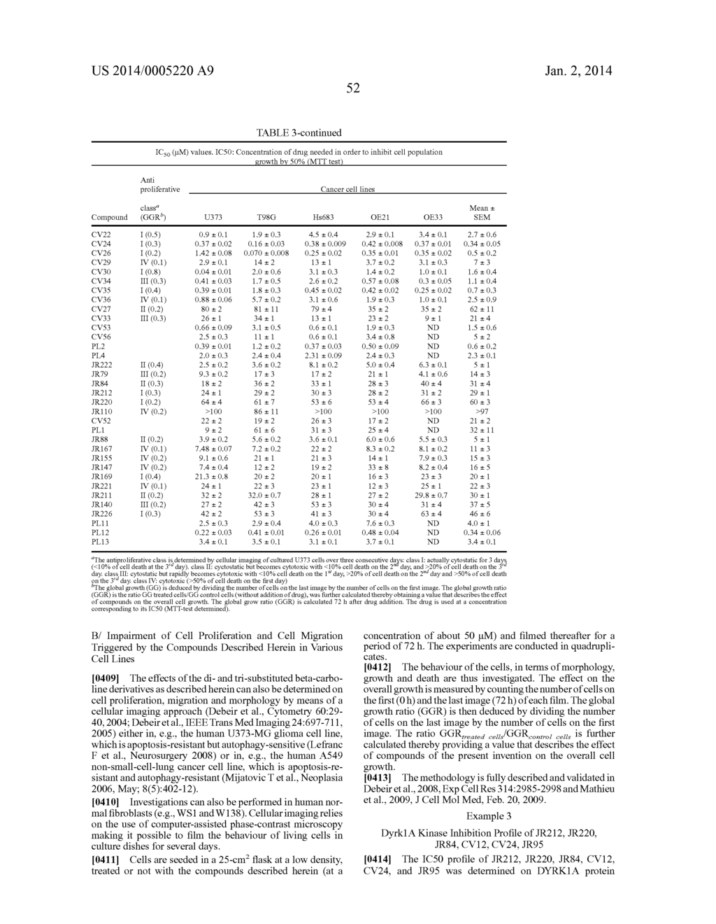 BETA CARBOLINE DERIVATIVES USEFUL IN THE TREATMENT OF PROLIFERATIVE     DISORDERS - diagram, schematic, and image 56