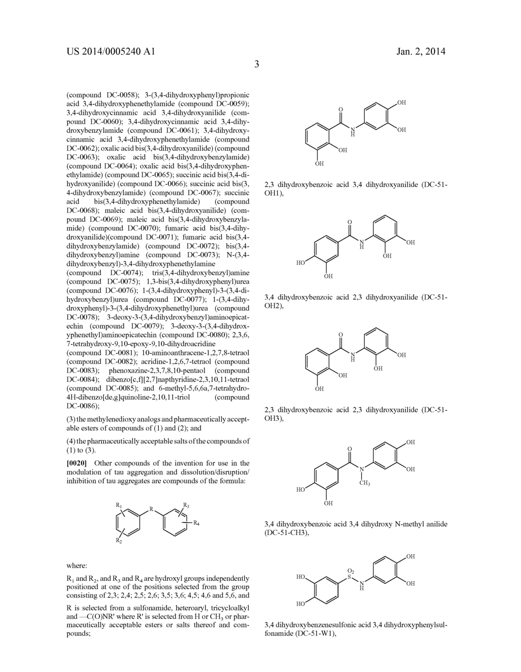 COMPOUNDS AND COMPOSITIONS FOR USE AS MODULATORS OF TAU AGGREGATION AND     ALLEVIATION OF TAUOPATHIES - diagram, schematic, and image 12