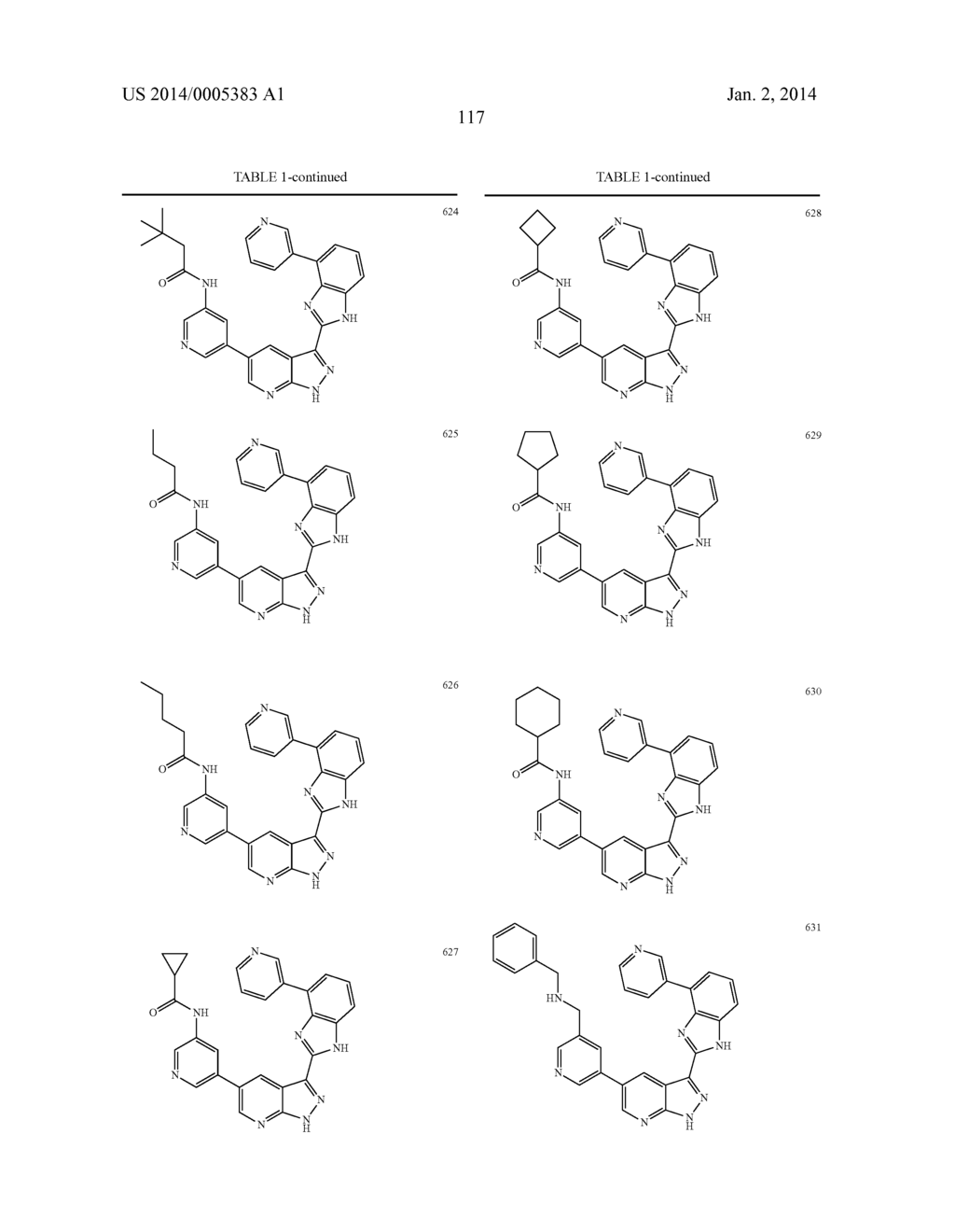 1H-PYRAZOLO[3,4-B]PYRIDINES AND THERAPEUTIC USES THEREOF - diagram, schematic, and image 118