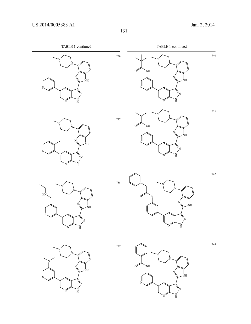 1H-PYRAZOLO[3,4-B]PYRIDINES AND THERAPEUTIC USES THEREOF - diagram, schematic, and image 132