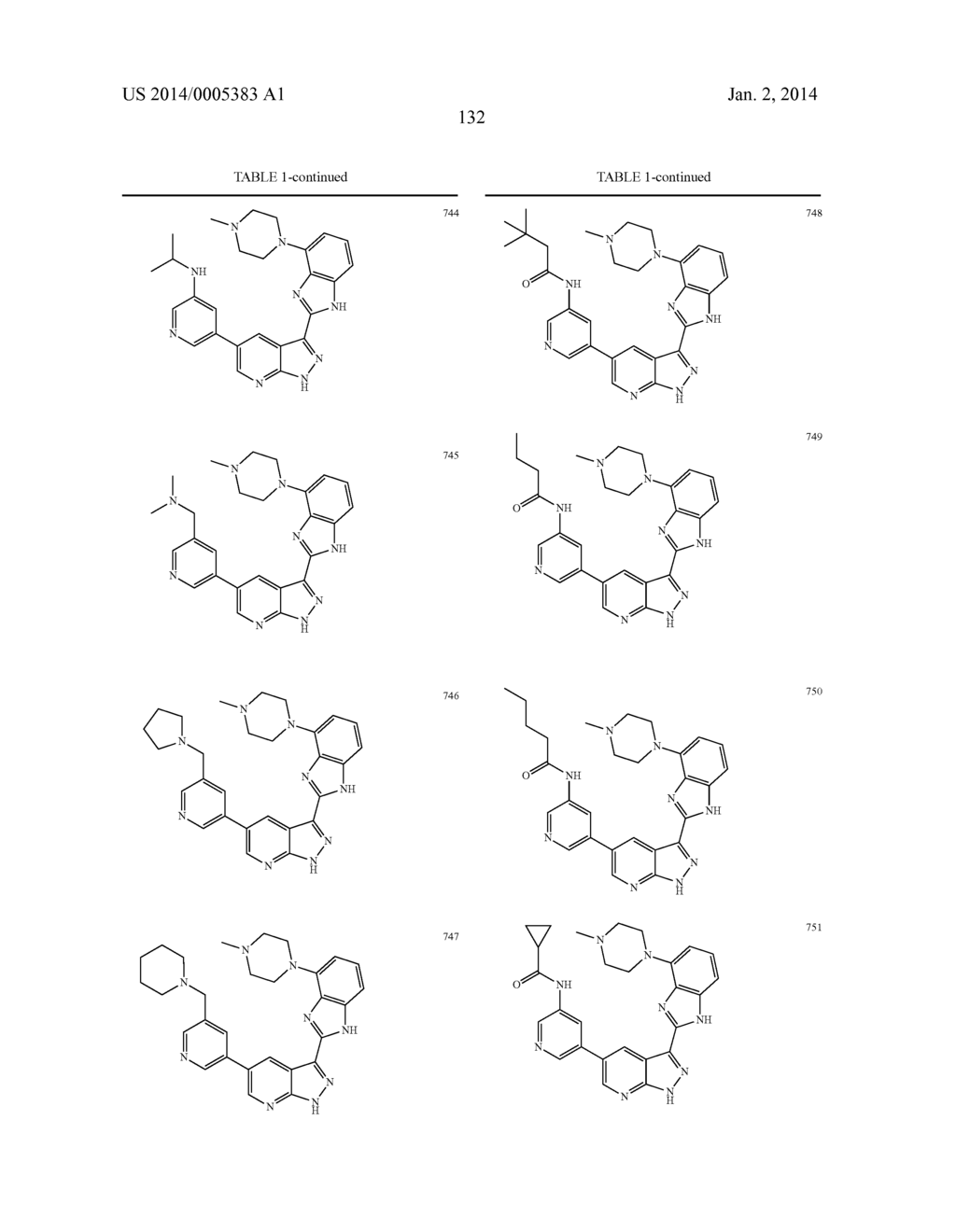 1H-PYRAZOLO[3,4-B]PYRIDINES AND THERAPEUTIC USES THEREOF - diagram, schematic, and image 133