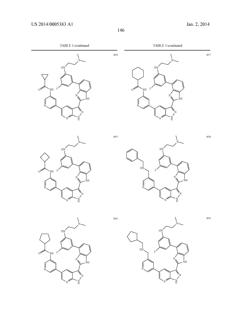 1H-PYRAZOLO[3,4-B]PYRIDINES AND THERAPEUTIC USES THEREOF - diagram, schematic, and image 147