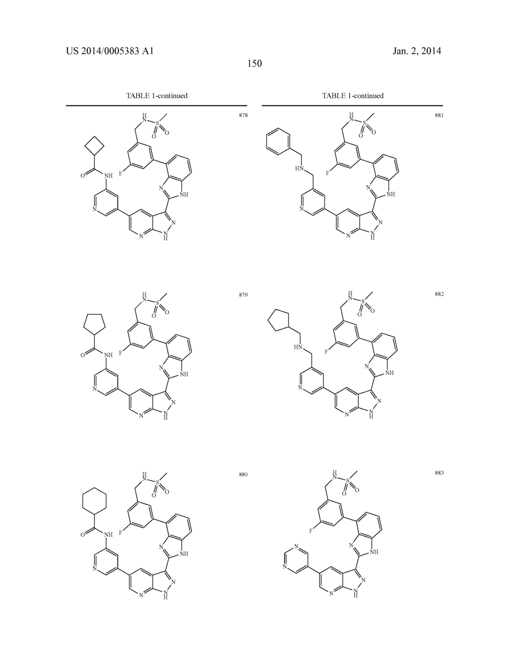 1H-PYRAZOLO[3,4-B]PYRIDINES AND THERAPEUTIC USES THEREOF - diagram, schematic, and image 151