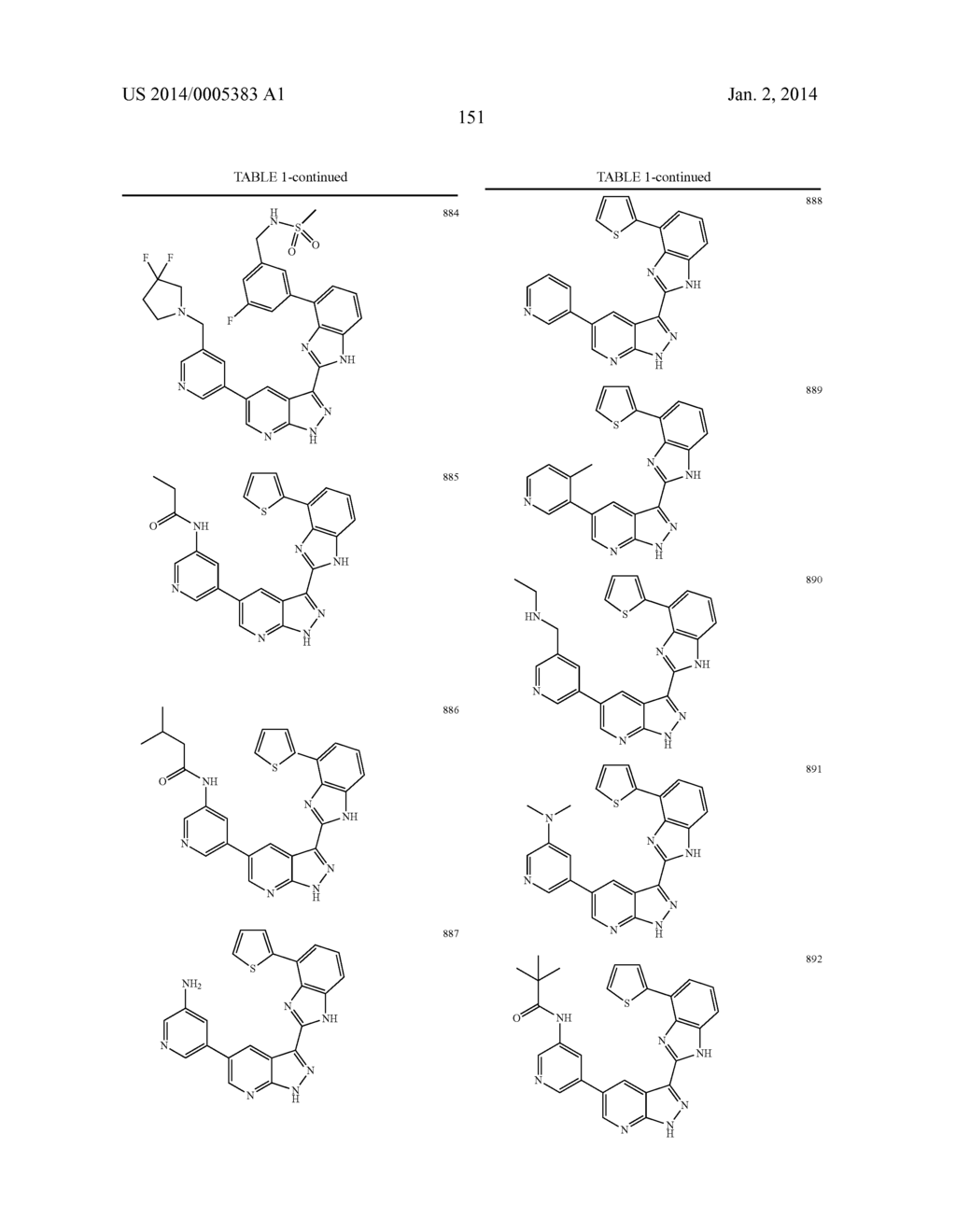 1H-PYRAZOLO[3,4-B]PYRIDINES AND THERAPEUTIC USES THEREOF - diagram, schematic, and image 152