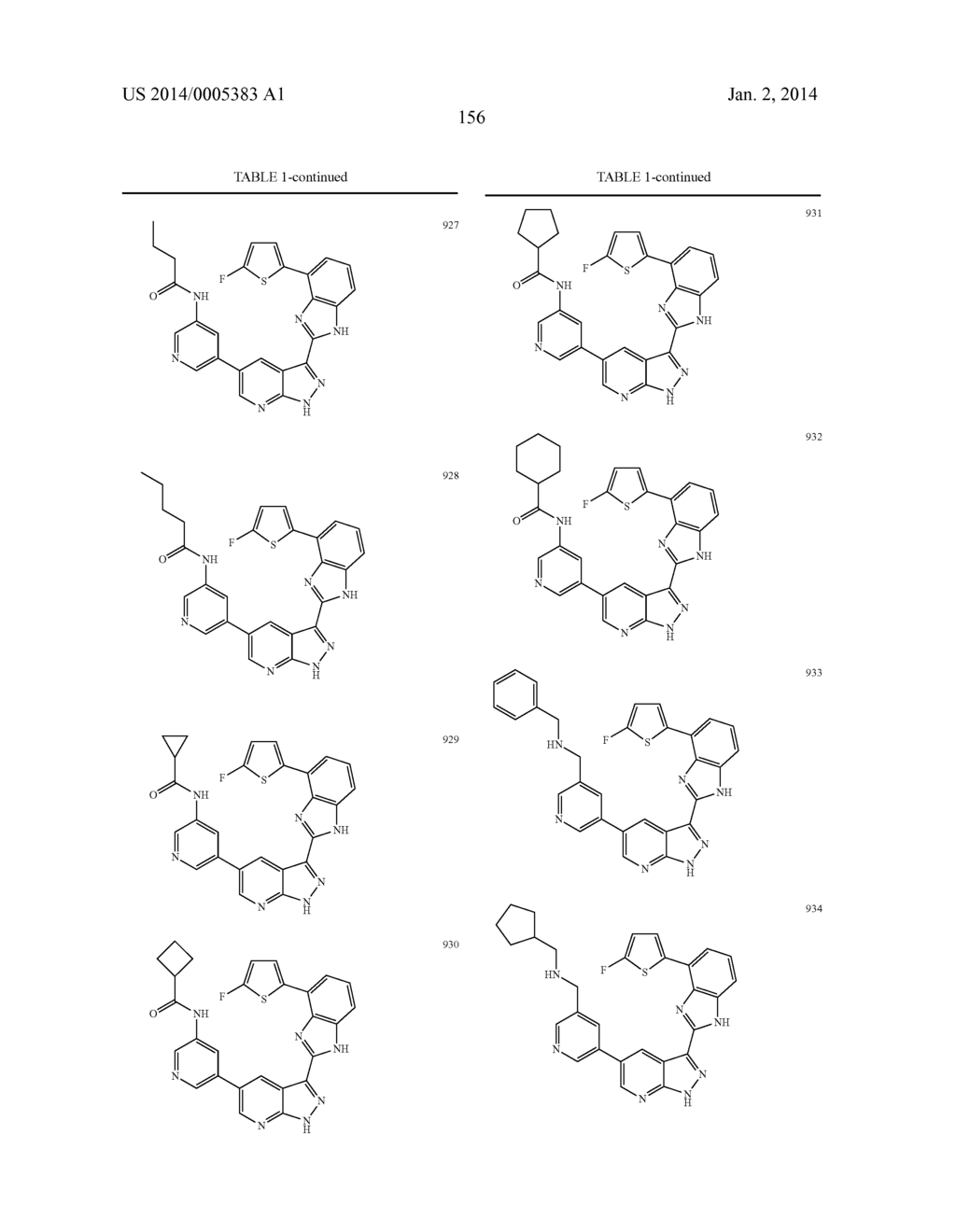 1H-PYRAZOLO[3,4-B]PYRIDINES AND THERAPEUTIC USES THEREOF - diagram, schematic, and image 157