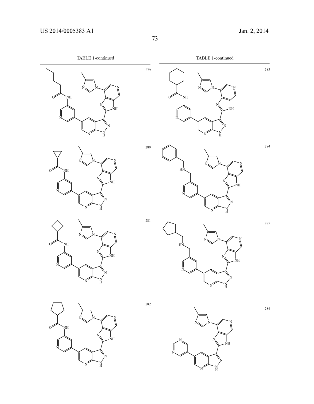 1H-PYRAZOLO[3,4-B]PYRIDINES AND THERAPEUTIC USES THEREOF - diagram, schematic, and image 74