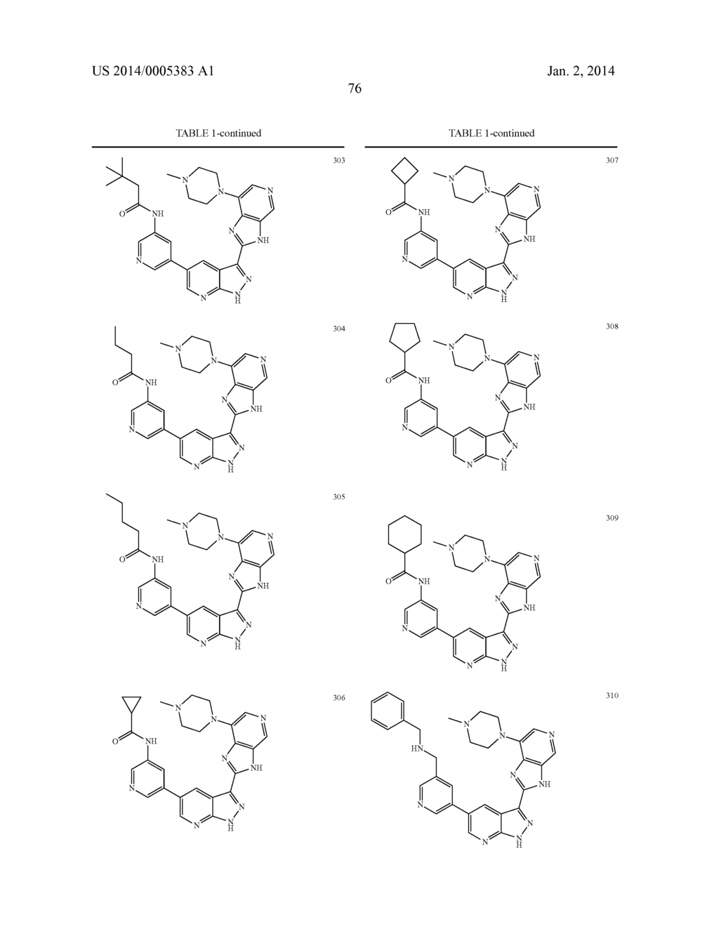 1H-PYRAZOLO[3,4-B]PYRIDINES AND THERAPEUTIC USES THEREOF - diagram, schematic, and image 77