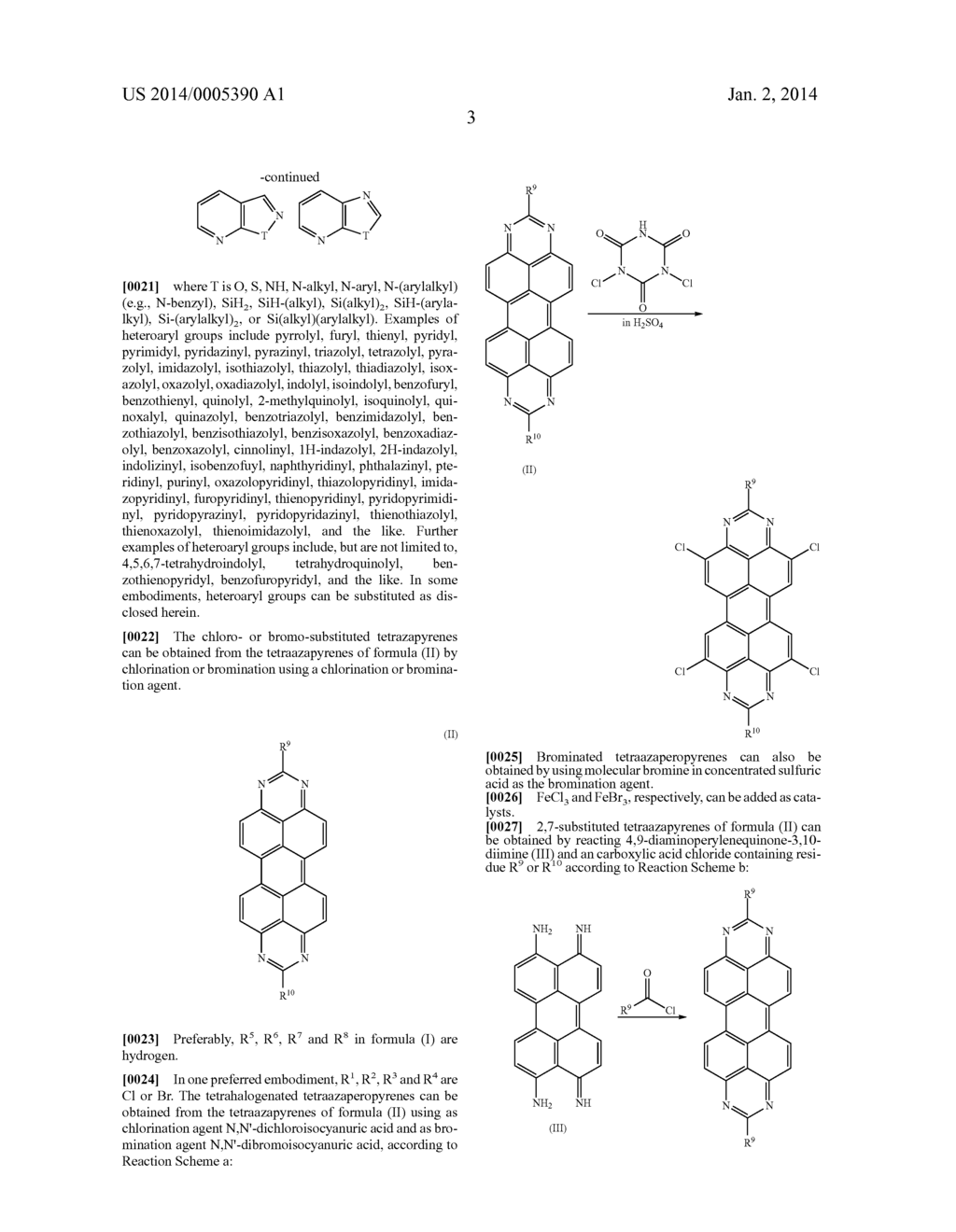 TETRAAZAPEROPYRENE COMPOUNDS AND THEIR USE AS N-TYPE SEMICONDUCTORS - diagram, schematic, and image 12