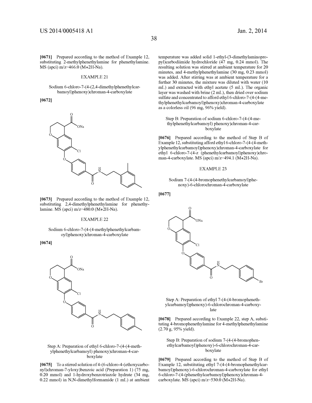 6-SUBSTITUTED PHENOXYCHROMAN CARBOXYLIC ACID DERIVATIVES - diagram, schematic, and image 39
