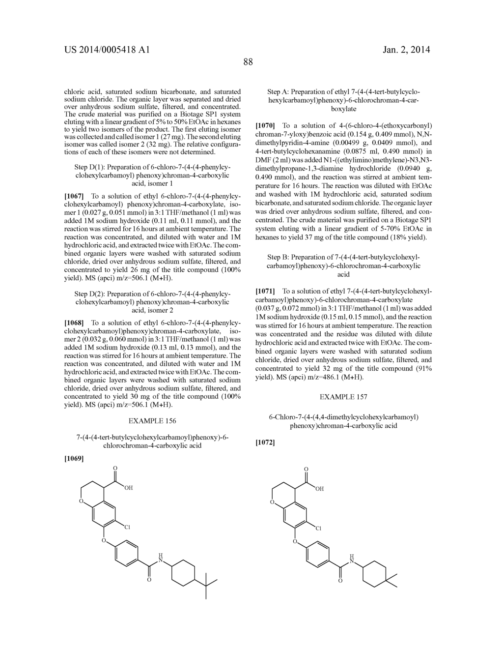 6-SUBSTITUTED PHENOXYCHROMAN CARBOXYLIC ACID DERIVATIVES - diagram, schematic, and image 89