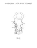 KNEE BRACE WITH EXPANSIBLE PRESSURE COMPONENTS diagram and image