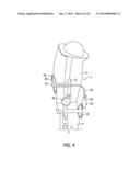 KNEE BRACE WITH EXPANSIBLE PRESSURE COMPONENTS diagram and image