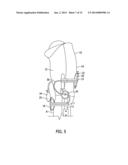 KNEE BRACE WITH EXPANSIBLE PRESSURE COMPONENTS diagram and image