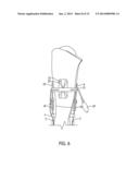 KNEE BRACE WITH EXPANSIBLE PRESSURE COMPONENTS diagram and image