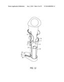 KNEE BRACE WITH EXPANSIBLE PRESSURE COMPONENTS diagram and image