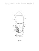 KNEE BRACE WITH EXPANSIBLE PRESSURE COMPONENTS diagram and image