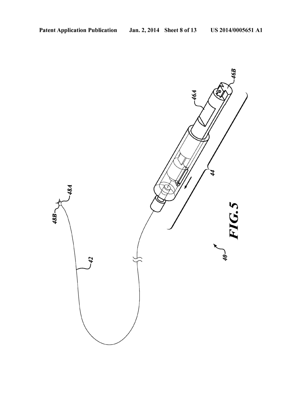 APPARATUS AND METHOD FOR POSITIONING AN IMPLANTABLE DEVICE - diagram, schematic, and image 09