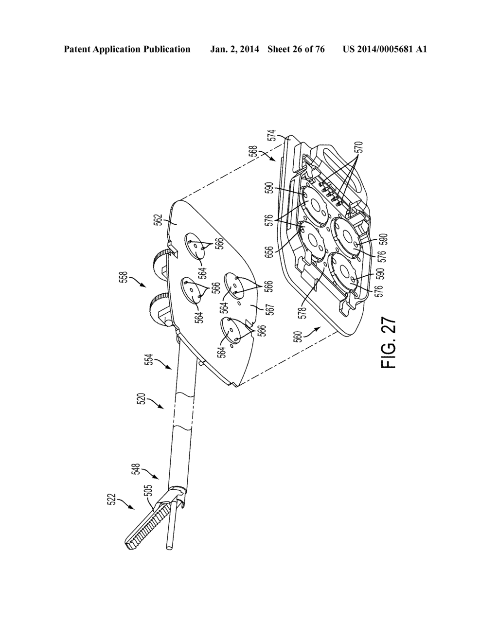 ULTRASONIC SURGICAL INSTRUMENTS WITH CONTROL MECHANISMS - diagram, schematic, and image 27