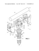 BONE SCREW COUPLING ASSEMBLY diagram and image