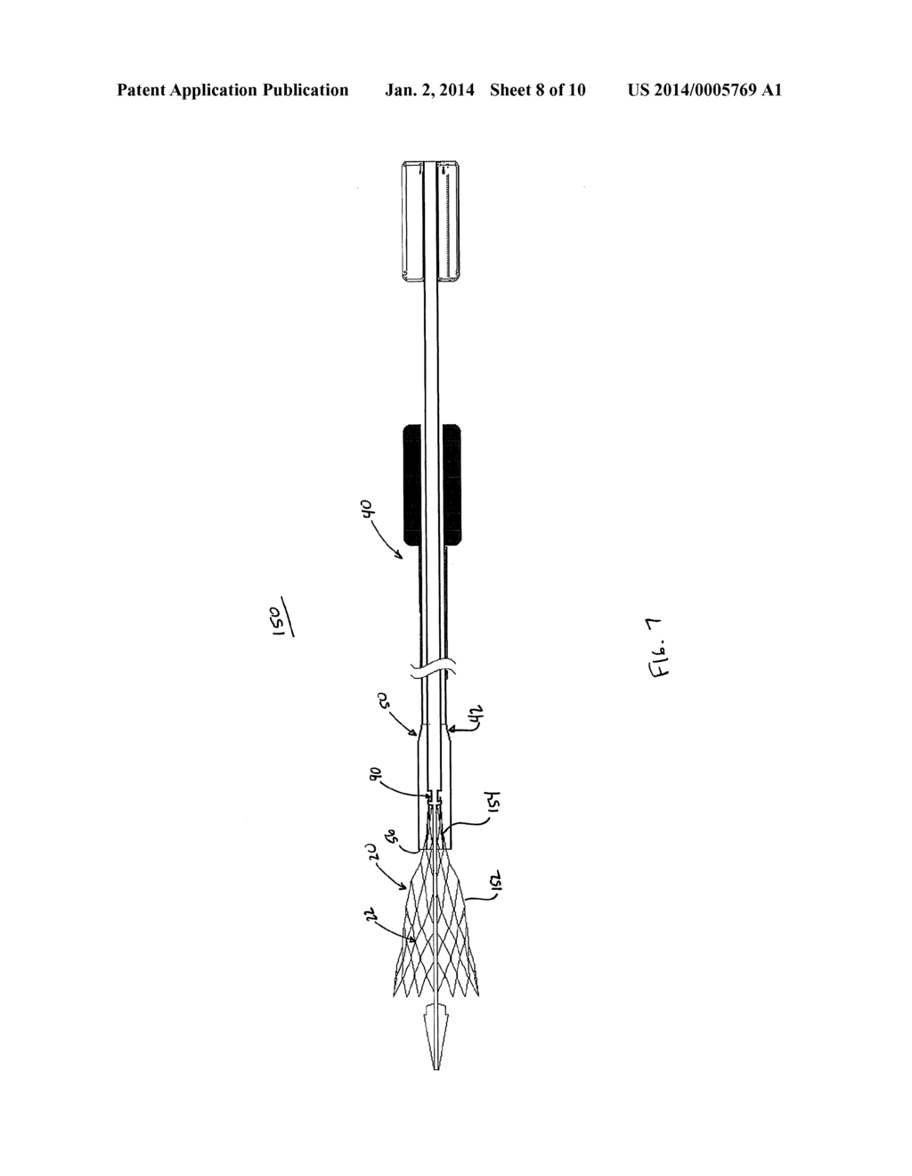 Transcatheter Heart Valve Delivery System With Reduced Area Moment of     Inertia - diagram, schematic, and image 09