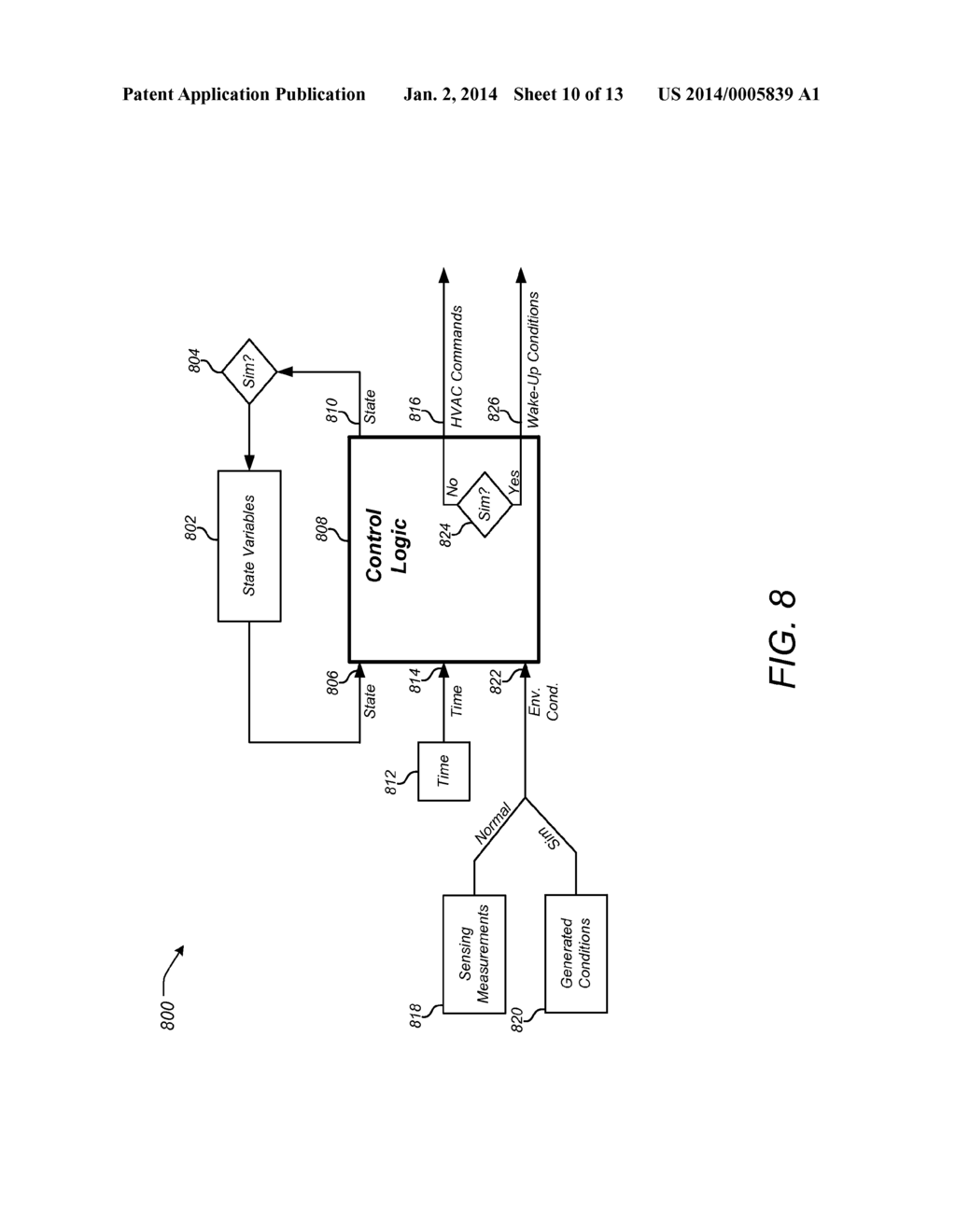 PROSPECTIVE DETERMINATION OF PROCESSOR WAKE-UP CONDITIONS IN ENERGY     BUFFERED HVAC CONTROL UNIT - diagram, schematic, and image 11