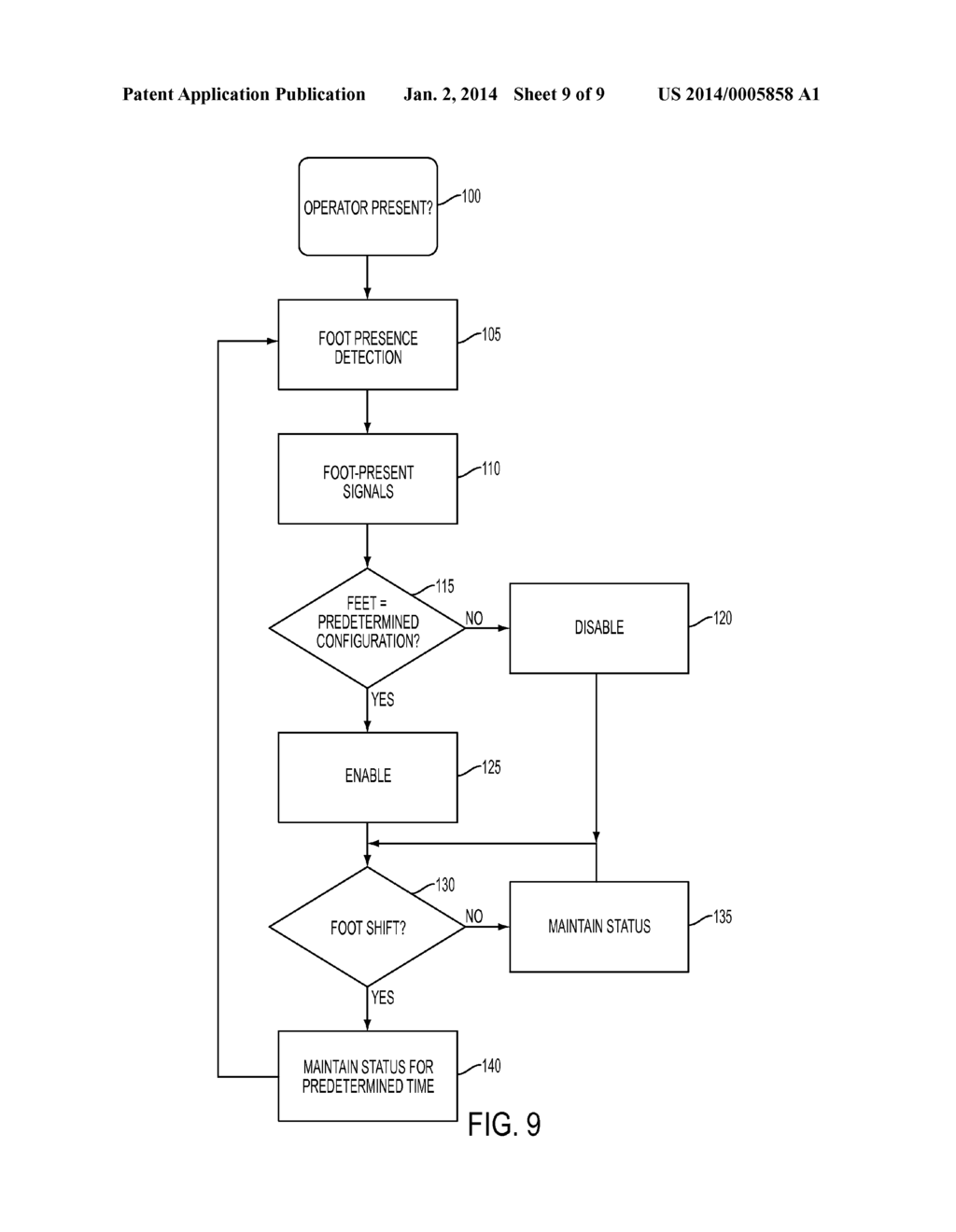 Vehicle Operator Presence Detector - diagram, schematic, and image 10